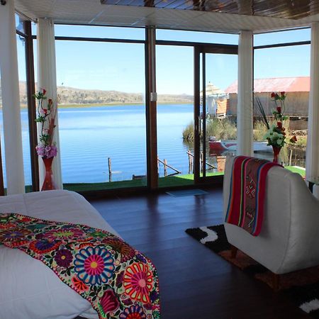 UROs ARUNTAWI LODGE Puno Exterior foto