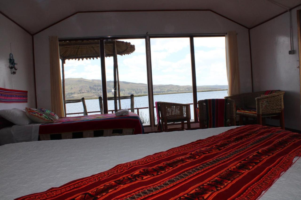 UROs ARUNTAWI LODGE Puno Exterior foto