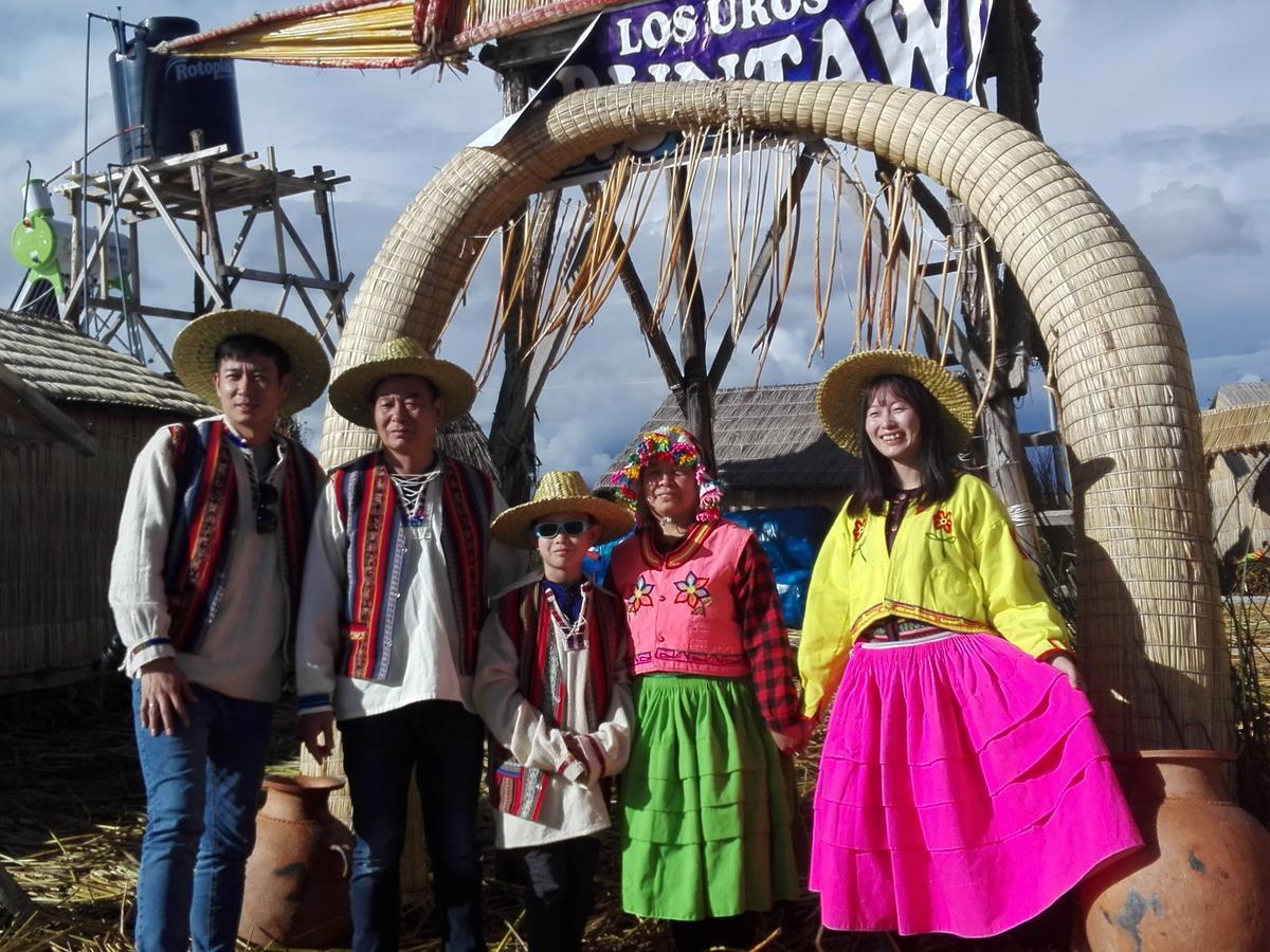 UROs ARUNTAWI LODGE Puno Exterior foto